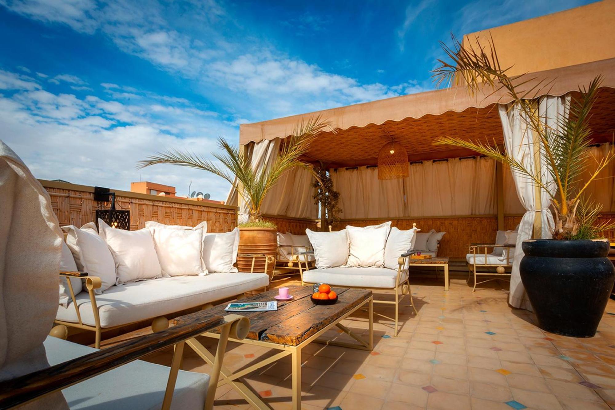 Ferienwohnung Les Tanneurs Penthouse Marrakech Marrakesch Exterior foto