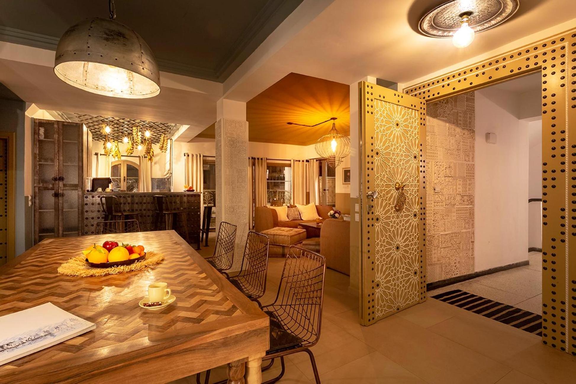 Ferienwohnung Les Tanneurs Penthouse Marrakech Marrakesch Exterior foto