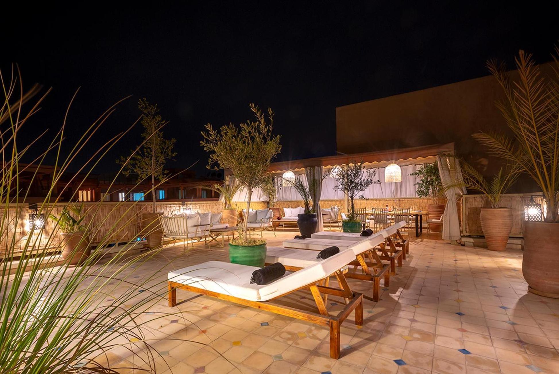 Ferienwohnung Les Tanneurs Penthouse Marrakech Marrakesch Exterior foto