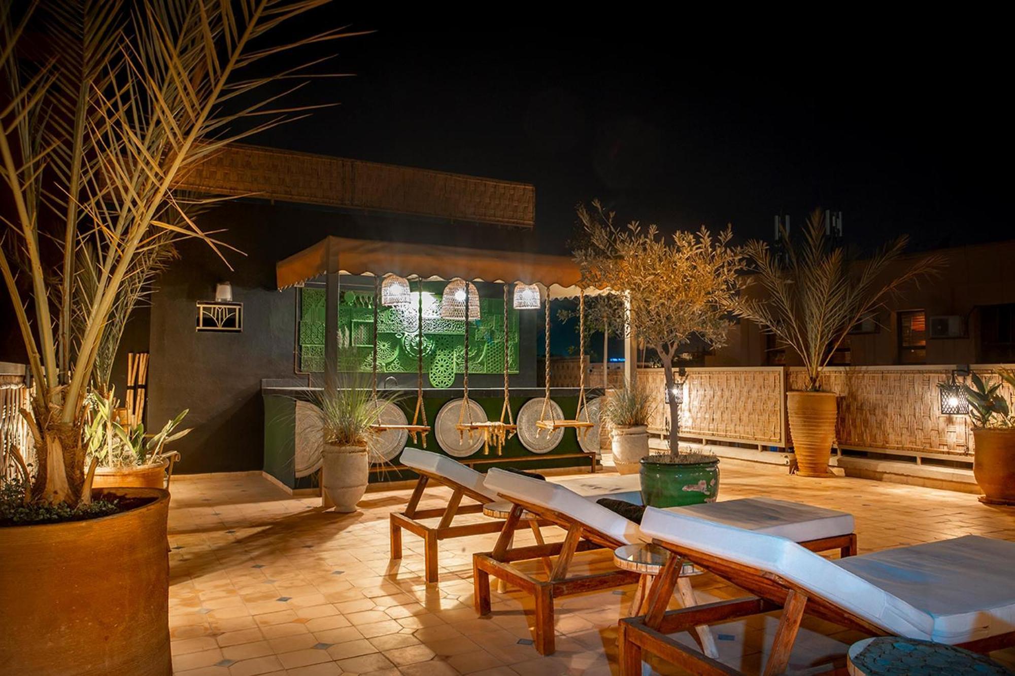 Ferienwohnung Les Tanneurs Penthouse Marrakech Marrakesch Exterior foto