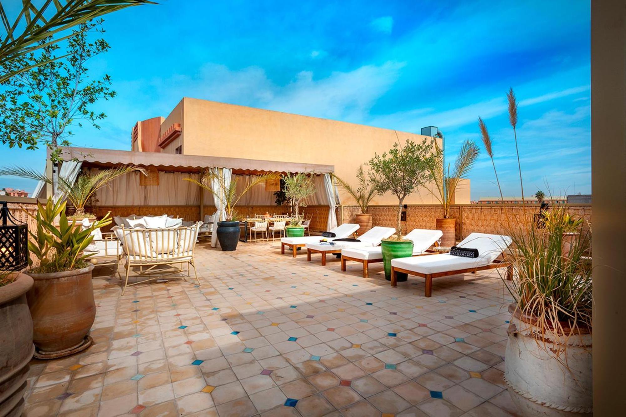 Ferienwohnung Les Tanneurs Penthouse Marrakech Marrakesch Exterior foto