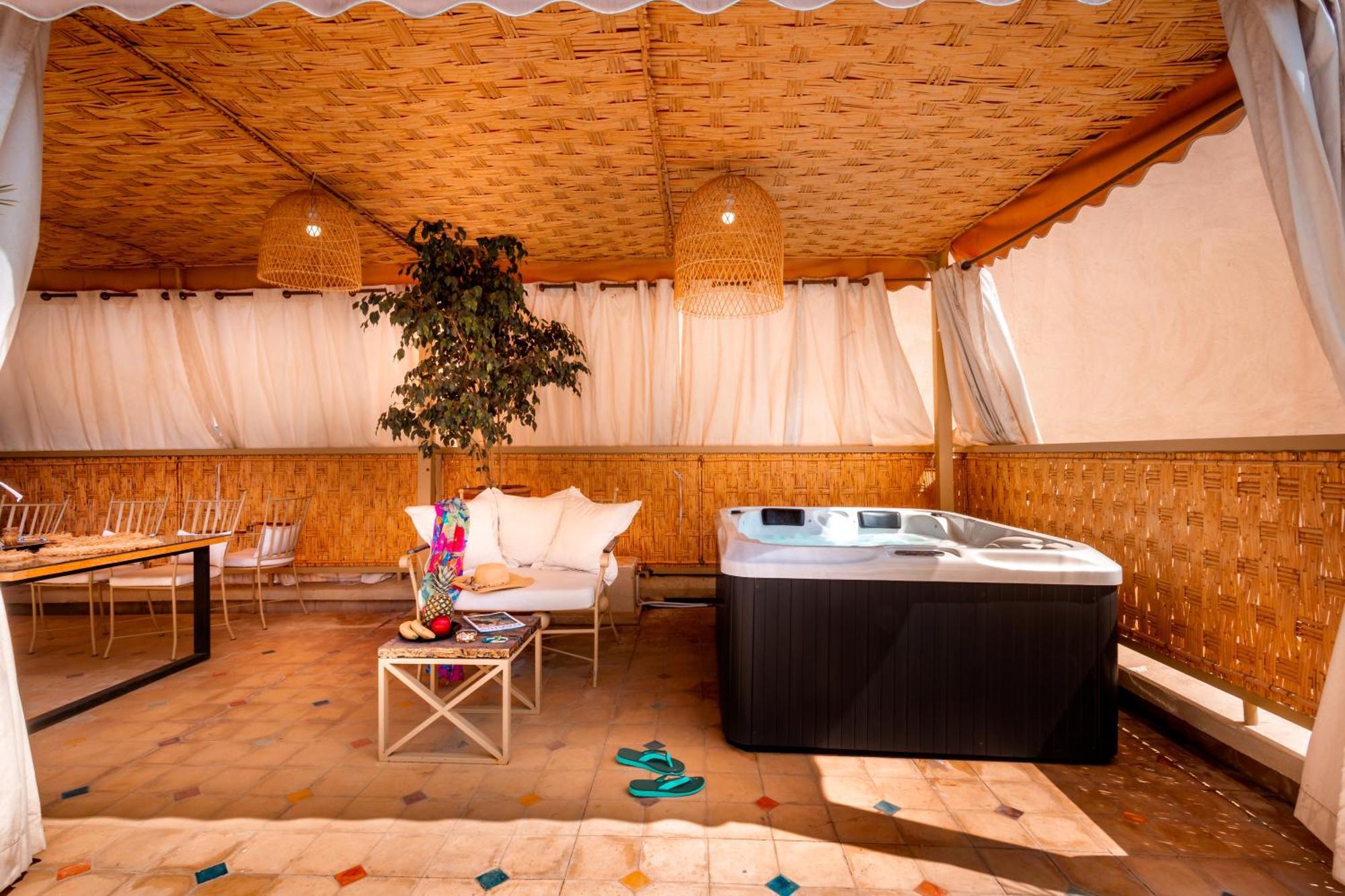 Ferienwohnung Les Tanneurs Penthouse Marrakech Marrakesch Exterior foto