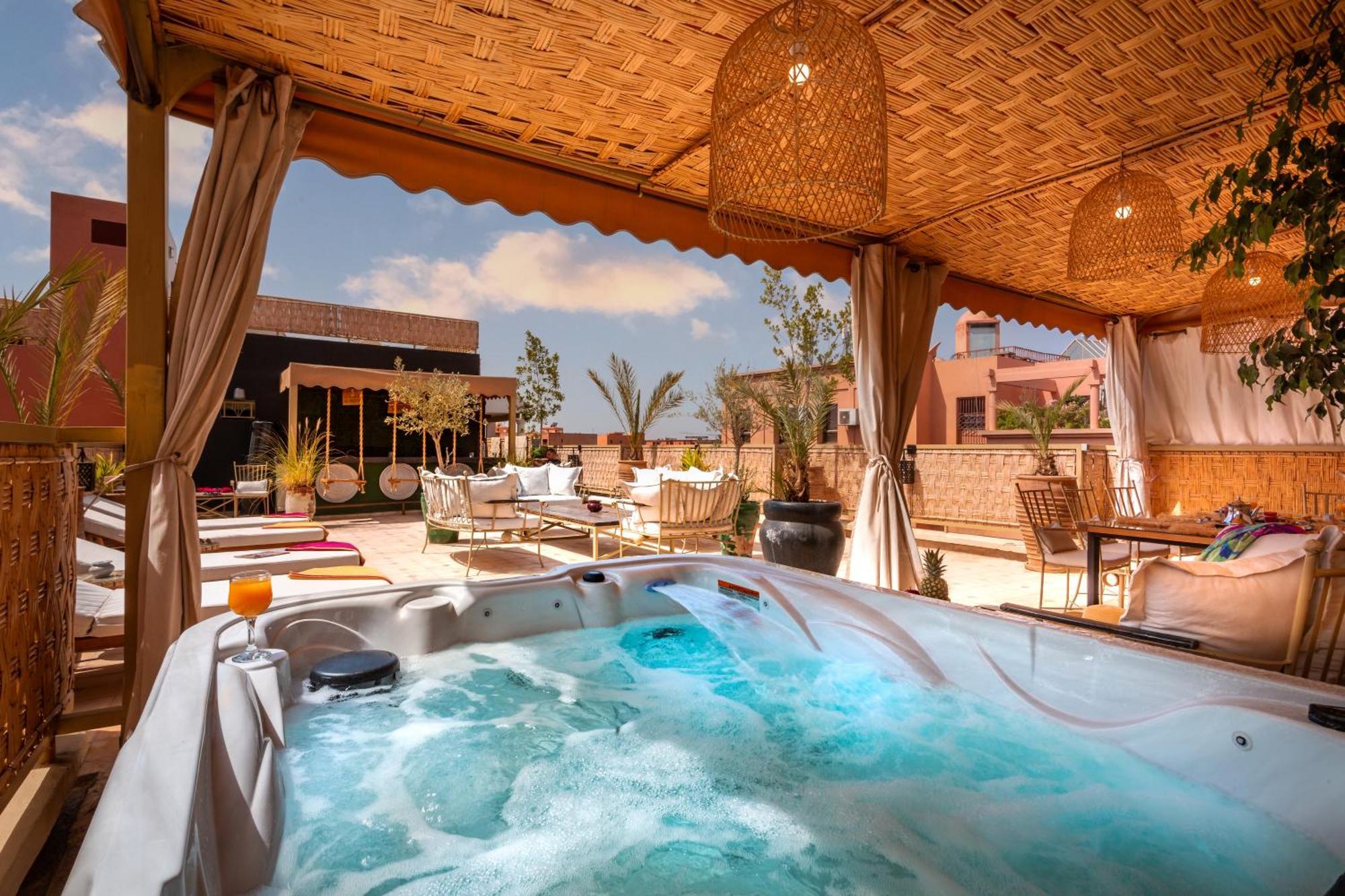 Ferienwohnung Les Tanneurs Penthouse Marrakech Marrakesch Exterior foto